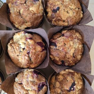 muffin framboise 100g