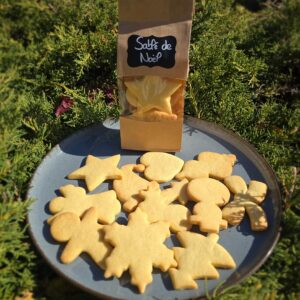 sablés de noël sachet de 120g