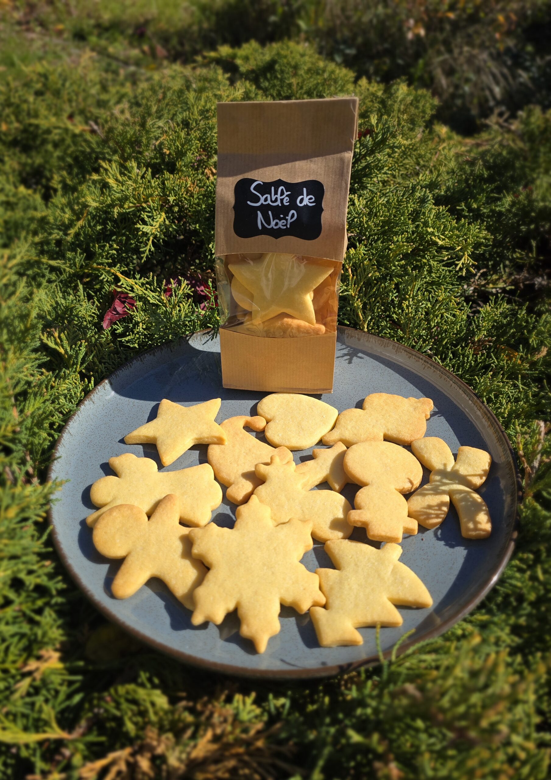 sablés de noël sachet de 120g