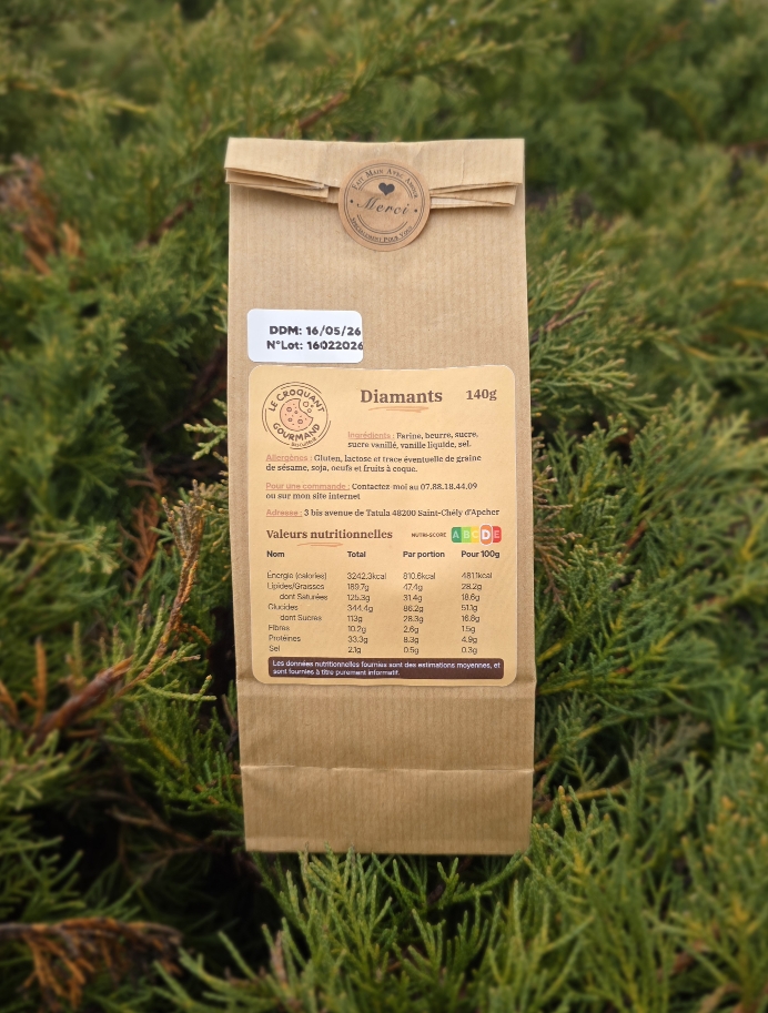 Diamants - Sachet de 140g – Image 2